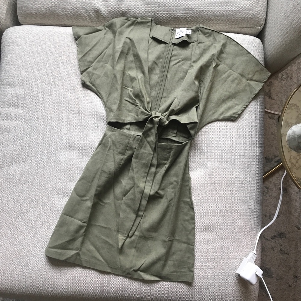 Princess Polly Boutique Cutout Tie Dress